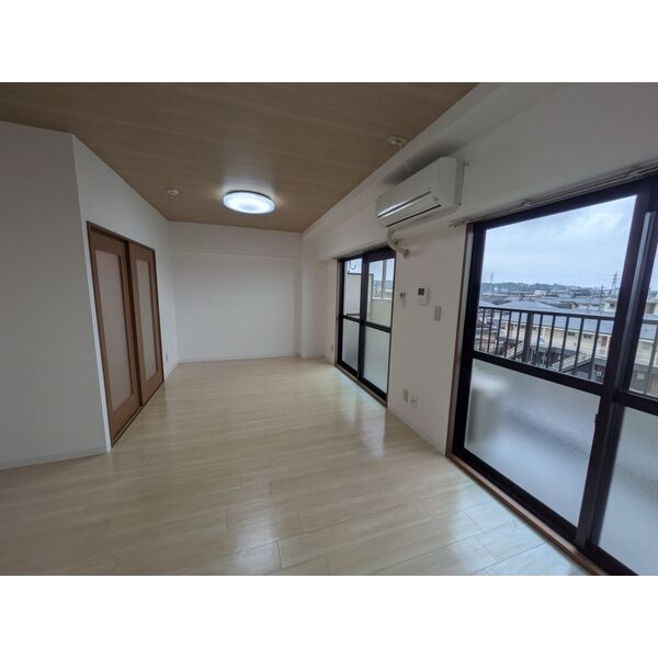 マンション桂のバルコニー