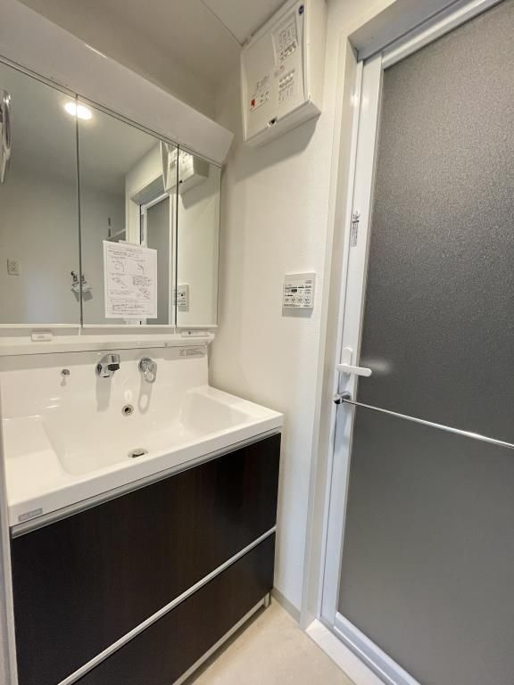 histoire玉造の洗面所