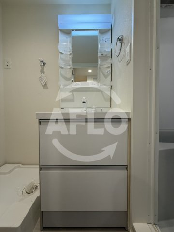 ハーモニーテラス市岡の独立洗面台|ハーモニーテラス市岡　独立洗面台