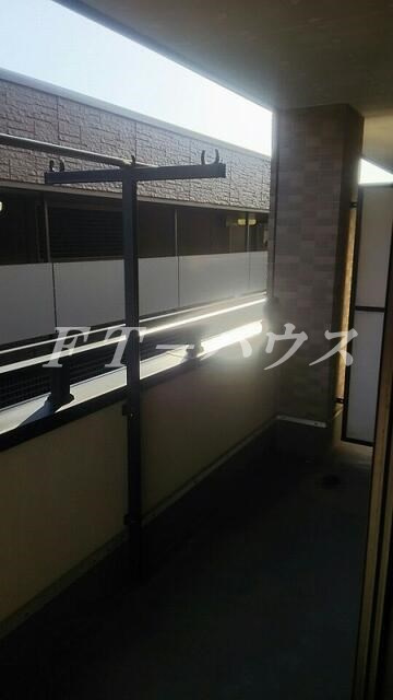 ノースサイトのバルコニー