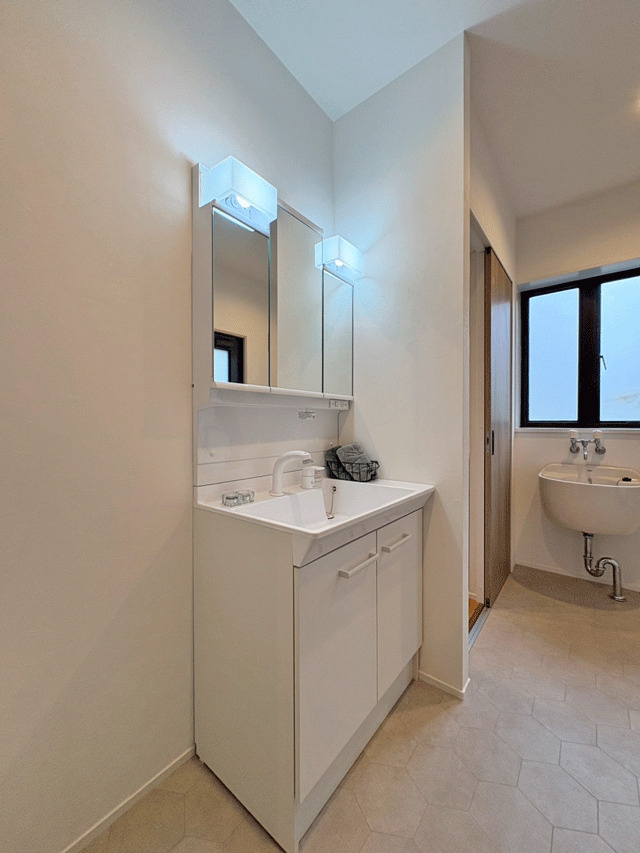 【積水ハウス安心施工住宅】仙台市泉区北高森の独立洗面台