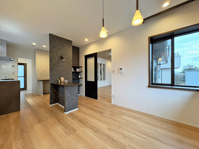 【積水ハウス安心施工住宅】仙台市泉区北高森の居間・リビング