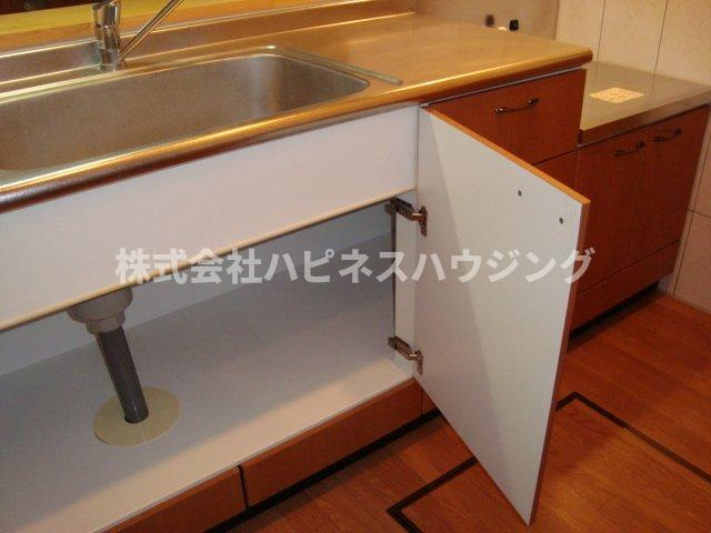 Ａ・ＨコンフォータブルＡ棟の収納|キッチン収納