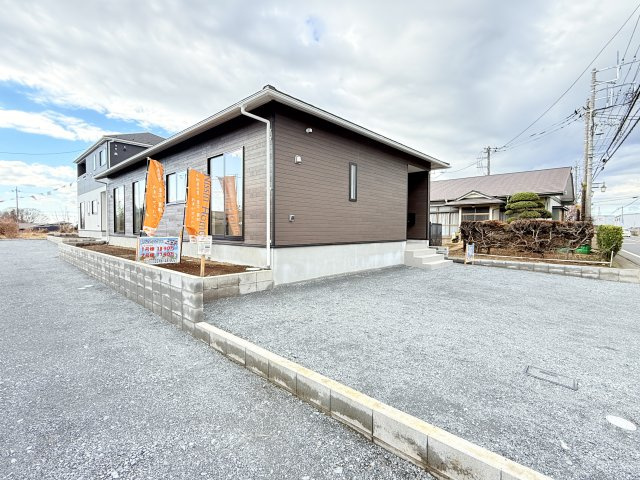 筑西市井上第1　新築戸建　1号棟の外観