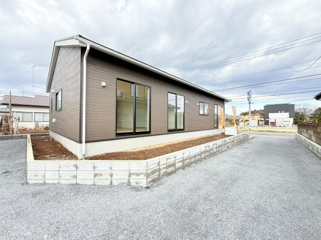 筑西市井上第1　新築戸建　1号棟の外観|当日予約・現地集合・現地解散でのご見学も大歓迎ですので、お気軽にお問い合わせください(*^^*)