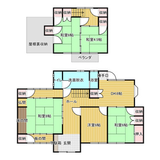 【間取り】 | 【価格変更】市島町上垣S邸