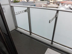 CALME高浜のバルコニー