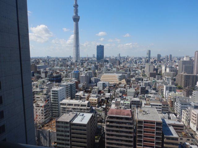 ブリリアタワー東京の展望