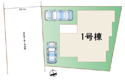 【区画図】 | 浦添市牧港（限定1棟） | A号棟　