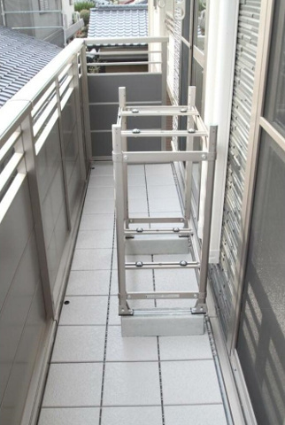 シャーメゾン三郎２丁目のバルコニー