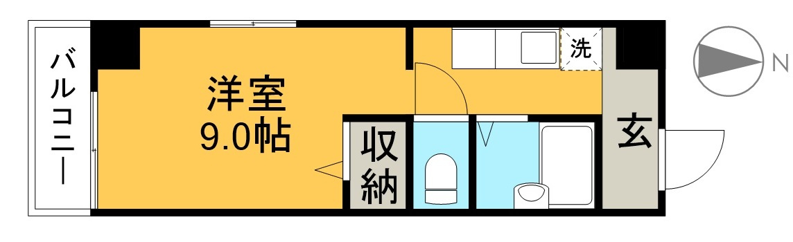 マーガレットパレスの間取り
