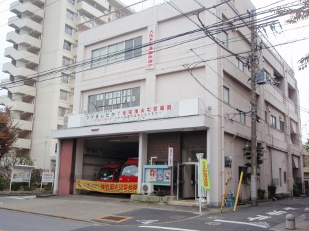 足立区千住寿町のアパートの周辺