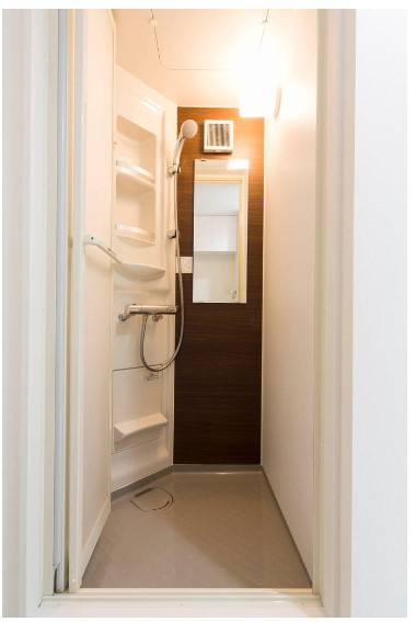 足立区千住寿町のアパートのシャワールーム