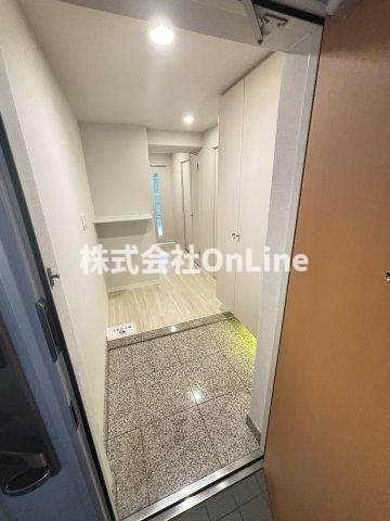 アーデン上本町の玄関