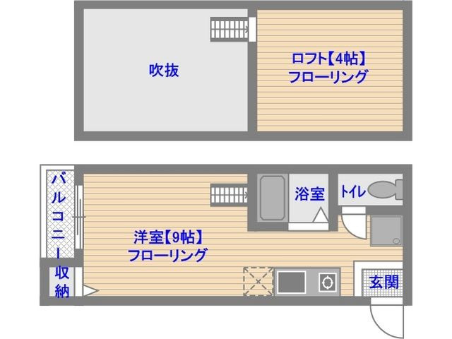 カサブランカⅠの間取り