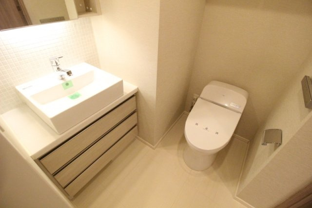 パークホームズ千代田淡路町のトイレ