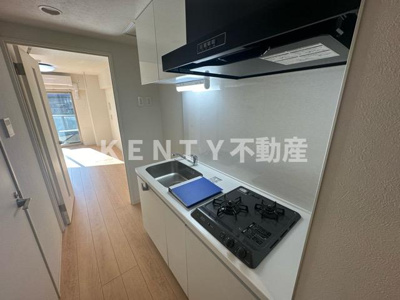 【キッチン】 | ジェノヴィア蒲田Ⅱスカイガーデン | 使いやすいキッチンです