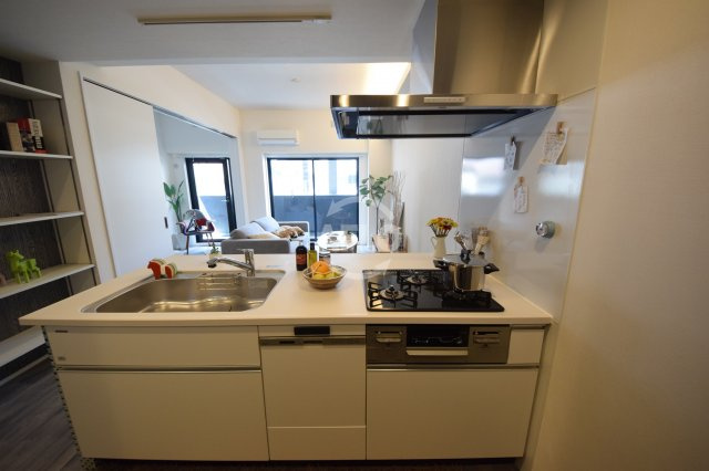 BRAVE松屋町のキッチン|BRAVE松屋町　キッチン（3口ガスコンロ）