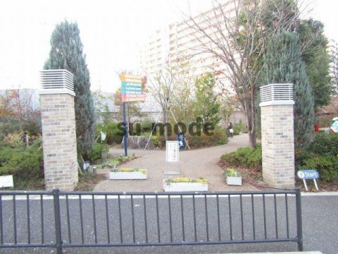 ミリカヒルズ1街区のエントランス