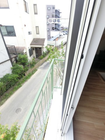 ｃｈａｌｅｔプラススルガダイのバルコニー