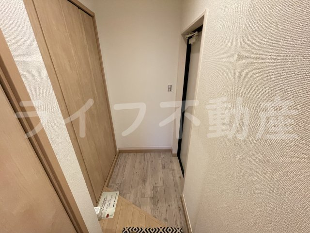 Gradito花園の玄関|収納もある玄関です
