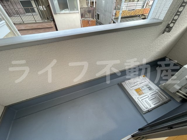 Gradito花園のバルコニー|陽当たり良好なバルコニーです