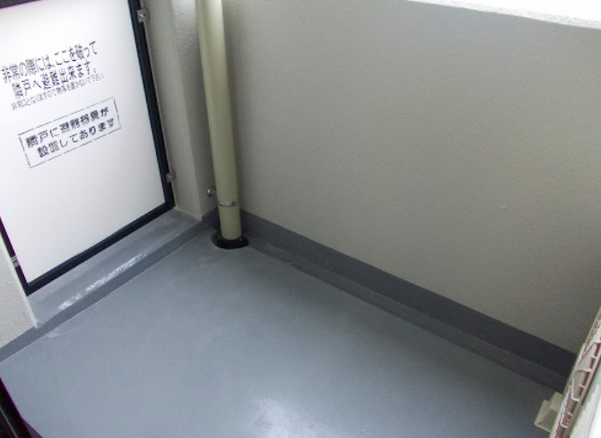 ファインコルソⅥのバルコニー