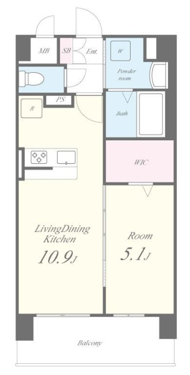 アストラルグラミ阿倍野の間取り