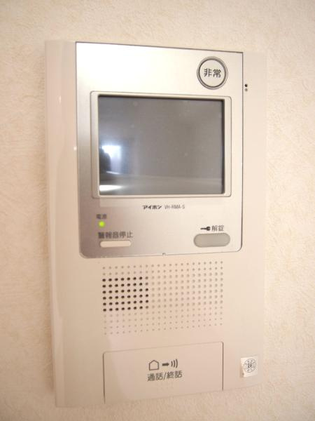 ルーブル西早稲田弐番館のセキュリティ|モニターホン☆(同一仕様写真）