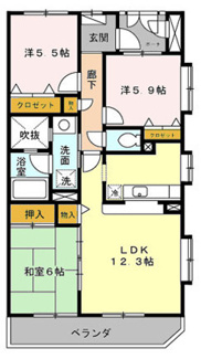 【間取り】 | エミネンス長久保