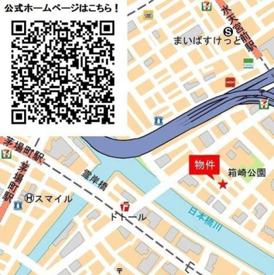 【地図】 | ディームス日本橋水天宮