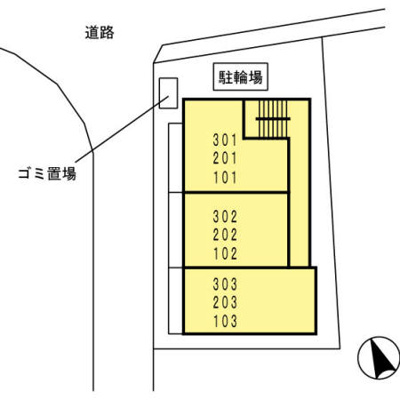 【区画図】 | ウィステリア-新川３丁目-