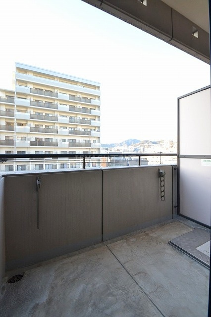 フルール観音のバルコニー