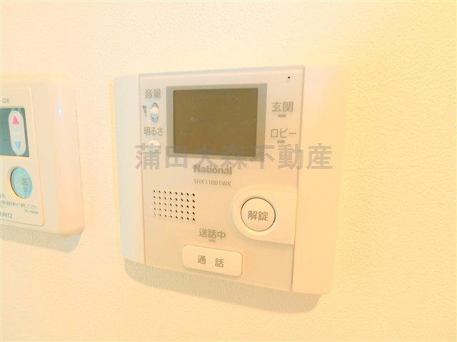 MJ(エムジェーキャッスルの設備|TVモニター付オートロック　インタ―ホン