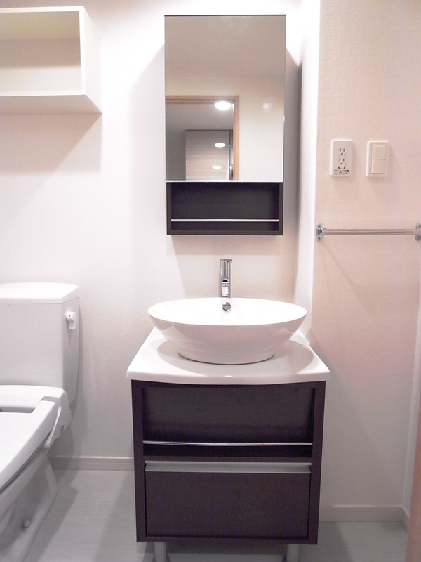 リブリ・クローリスの洗面所|嬉しい独立洗面台♪