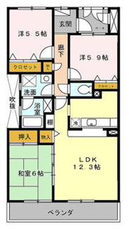 【間取り】 | エミネンス長久保
