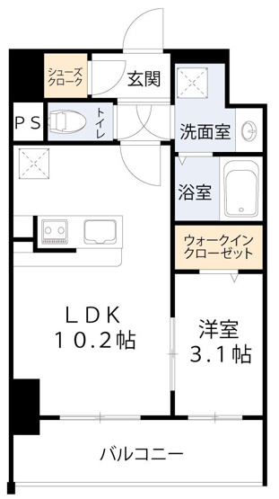 【間取り】 | ベルンガーデン林寺