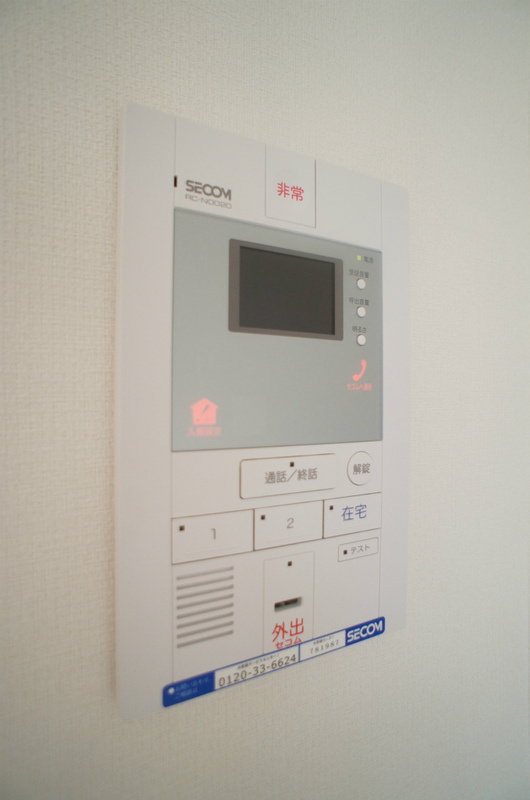 リブリ・アラノエのセキュリティ|モニタ付きインターホンで安心♪