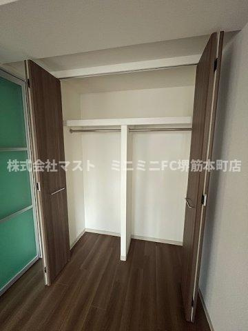 大阪市中央区東高麗橋の賃貸マンションの収納