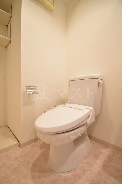 大阪市中央区本町橋の賃貸マンションのトイレ