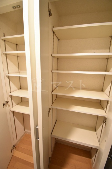 大阪市中央区本町橋の賃貸マンションの玄関