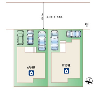【区画図】 | 糸満市西崎町（全2棟）ラストA号棟 | A号棟　