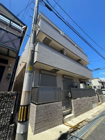 神戸市長田区四番町１丁目のアパートの外観