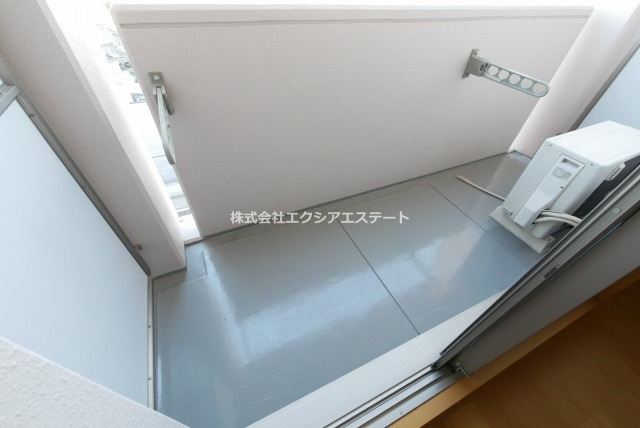 サンリット　オカのバルコニー
