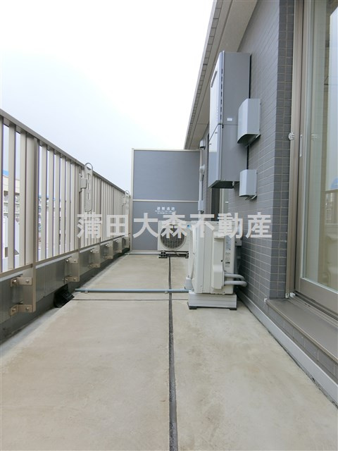 KDXレジデンス蒲田南のバルコニー|ワイドなバルコニー