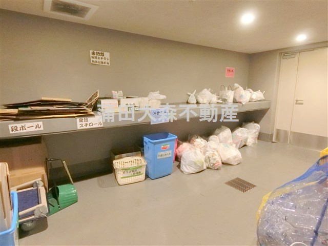 KDXレジデンス蒲田南のその他共用部分|曜日時間関係なくゴミ出し可能なゴミ捨て場！