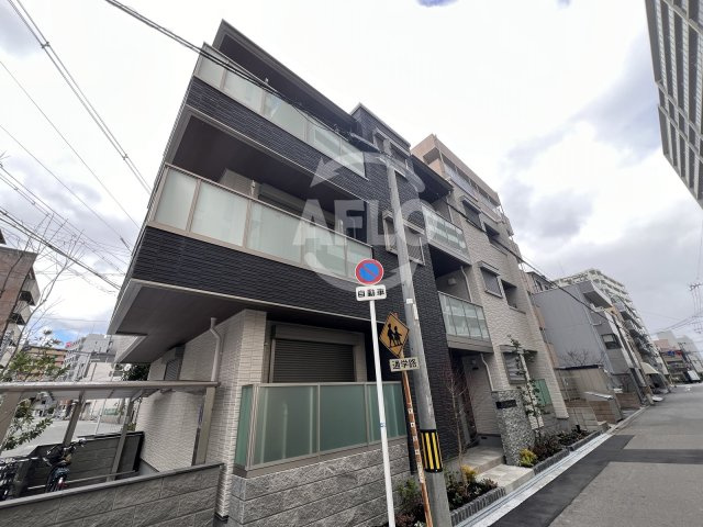 エムズ・シャーメゾン北梅田の外観パース|エムズ・シャーメゾン北梅田　外観