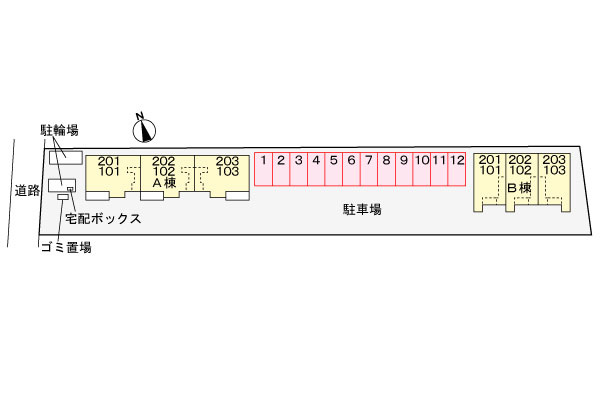 ＫａｏｒｕＢの駐車場|駐車場