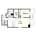 【間取り】 | Metrosa谷町六丁目South　間取り