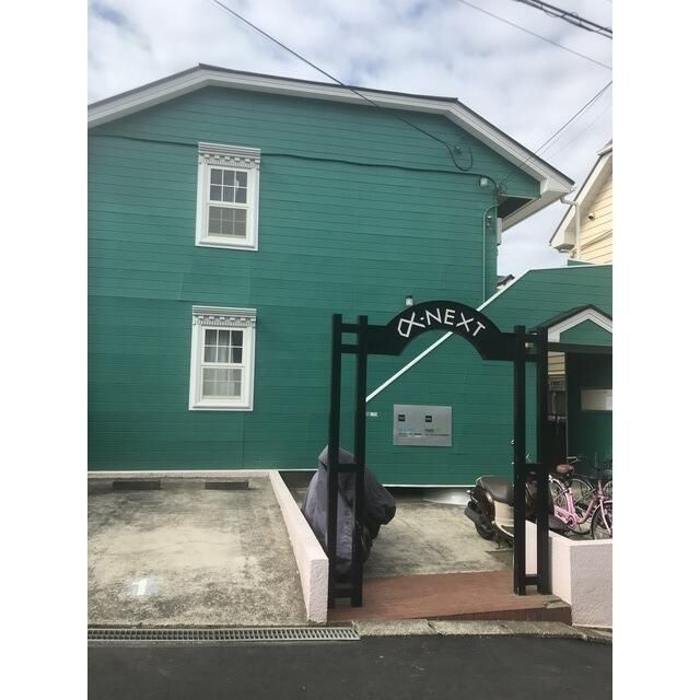 習志野市花咲１丁目のアパートの外観